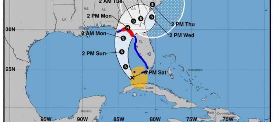 "Debby" podría convertirse en huracán; advierten "marejadas potencialmente mortales" en EE. UU. 