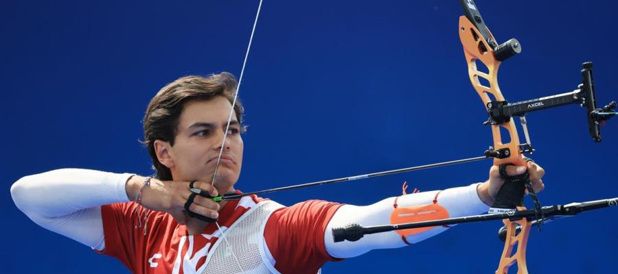 Matías Grande eliminado en 8vos de final de Tiro con Arco en París