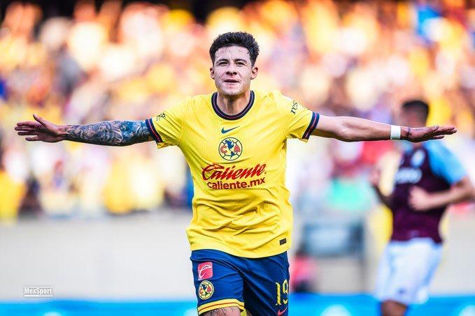 América vence 1-0 en partido amistoso al Aston Villa de Inglaterra