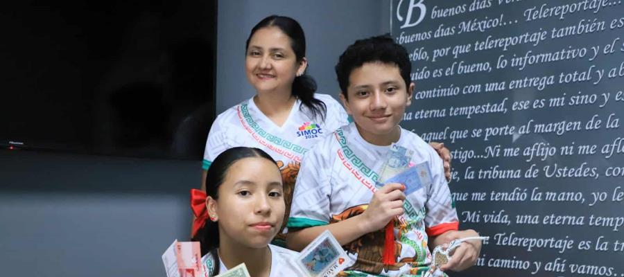 Tabasqueños logran medallas en mundial de Matemáticas en Singapur