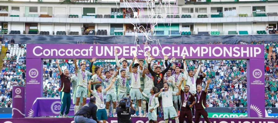 Selección Mexicana Sub 20, campeona del Premundial de la CONCACAF al vencer a Estados Unidos