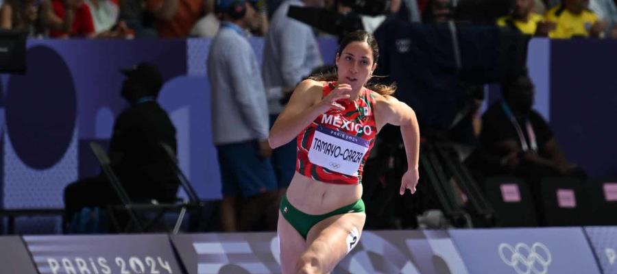 Atleta Cecilia Tamayo termina 7mo en prueba de 200 metros planos