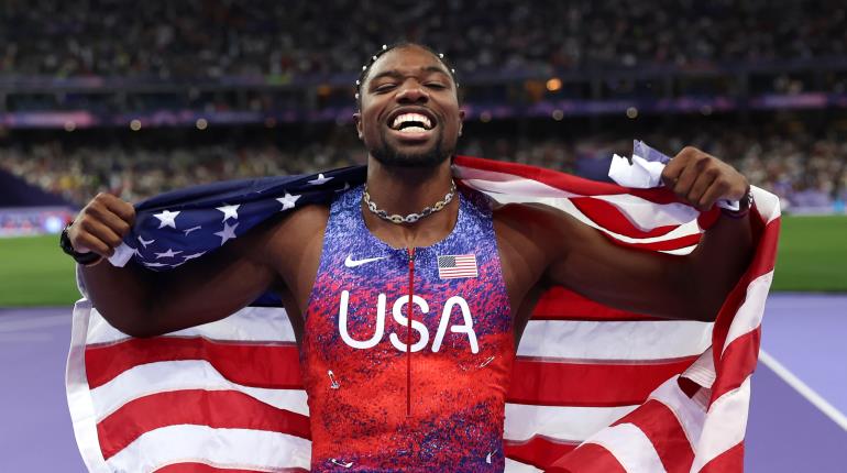 ¡De photo finish! Estadounidense Noah Lyles gana prueba de 100m planos por 0.005 milésimas