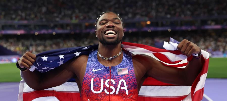 ¡De photo finish! Estadounidense Noah Lyles gana prueba de 100m planos por 0.005 milésimas