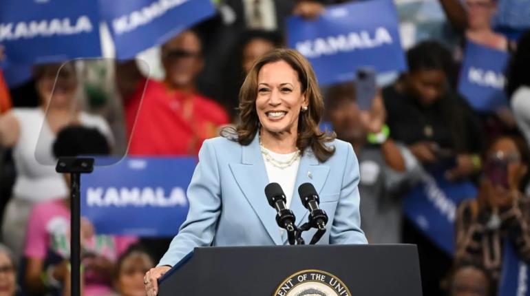 Ubican a Kamala con mínima ventaja sobre Trump a 3 meses de elección