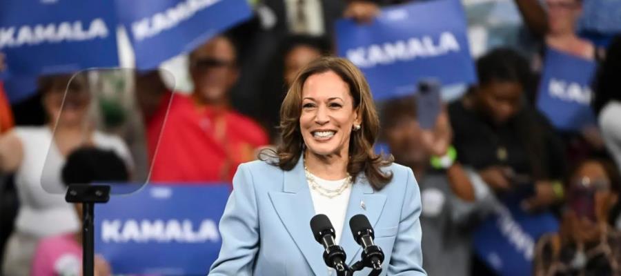 Ubican a Kamala con mínima ventaja sobre Trump a 3 meses de elección