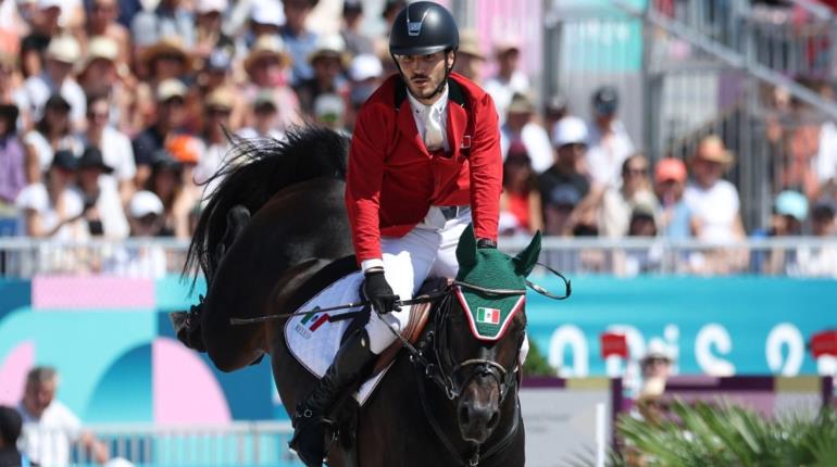 El jinete Andrés Azcárraga avanza a la final de salto ecuestre