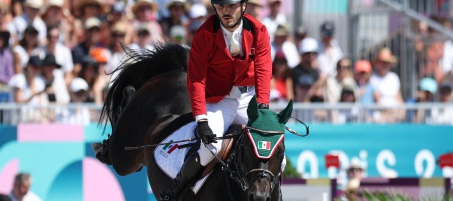 El jinete Andrés Azcárraga avanza a la final de salto ecuestre