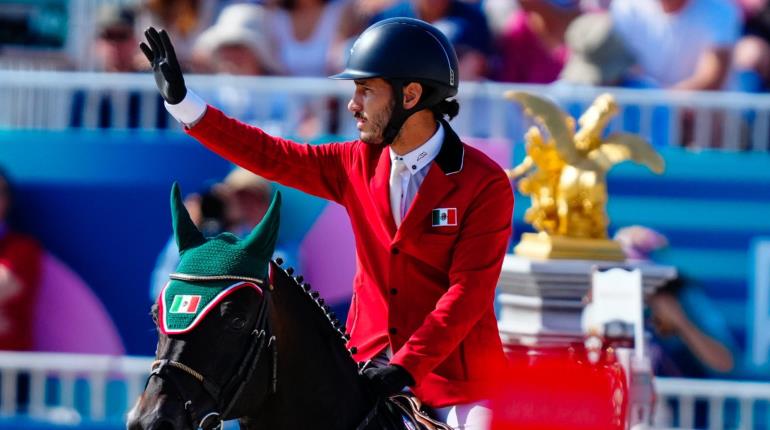 Andrés Azcárraga se despide de final de Salto Ecuestre por accidente