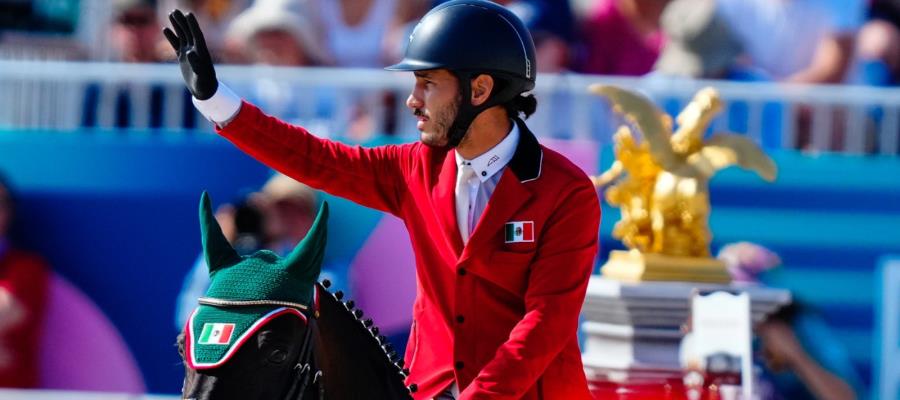 Andrés Azcárraga se despide de final de Salto Ecuestre por accidente