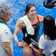 "Ale" Orozco y "Gaby" Agúndez no logran medallas en la final de plataforma 10 m