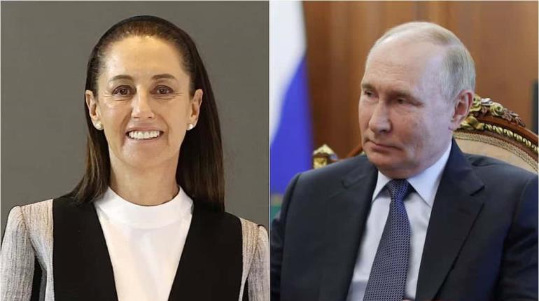 Invita Sheinbaum a Putin a su toma de protesta como presidente