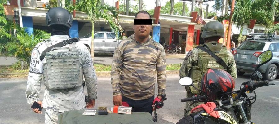 41 detenidos durante julio en Tabasco reporta Sedena