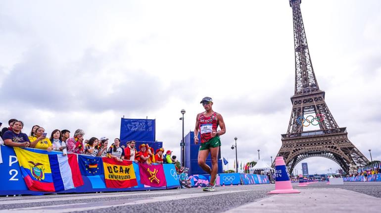 México 5to en Marcha Relevos mixtos con Alegna González y Ever Palma