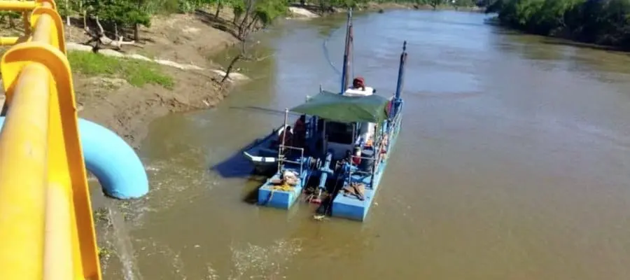 Avance del 60% en dragado de los ríos en Tabasco, reporta Sotop