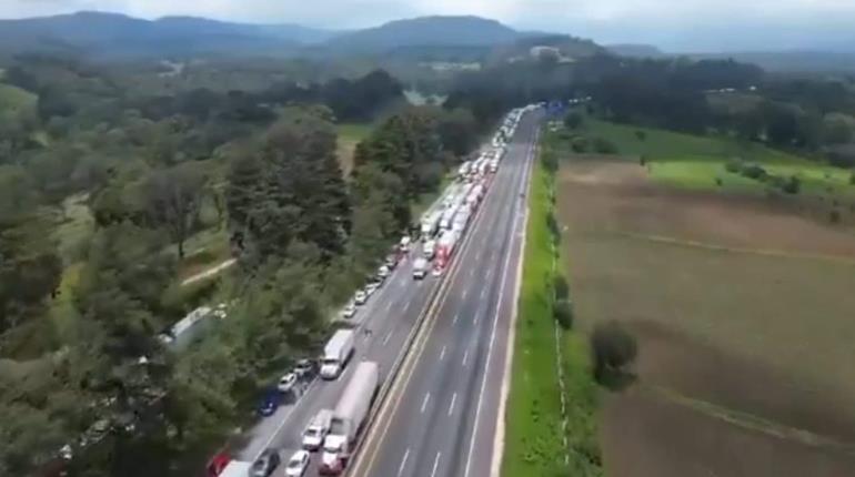 Bloqueo en la México-Puebla ajusta casi dos días