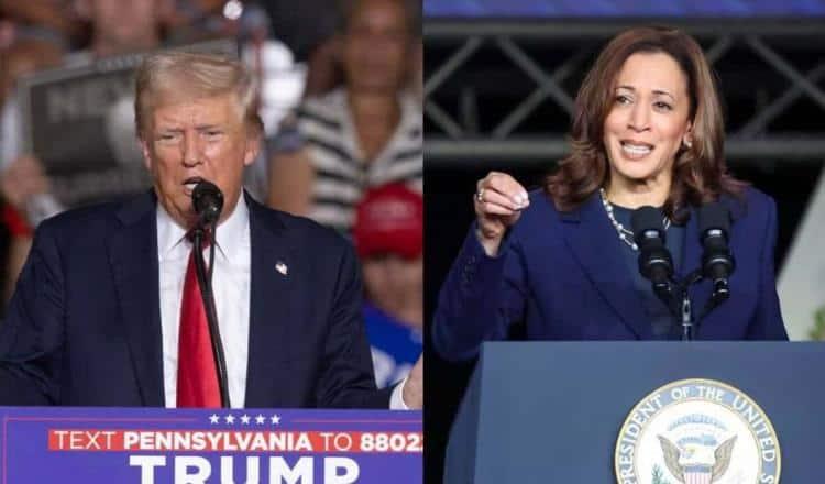 Trump propone 3 debates a Kamala Harris