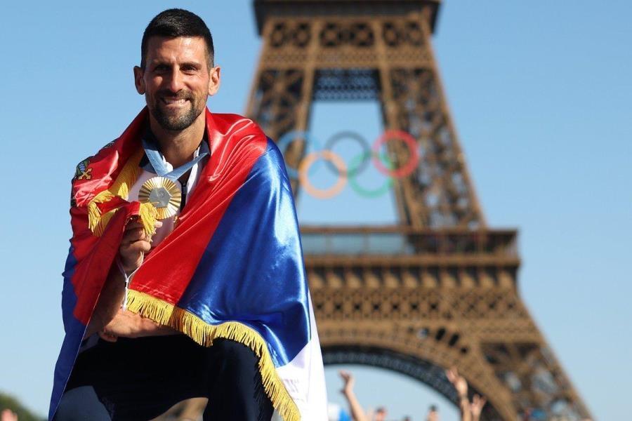 Novak Djokovic se baja del Abierto de Cincinnati tras ganar medalla de oro en Paris