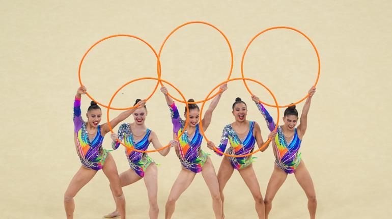 México culmina participación en el all-around de gimnasia rítmica