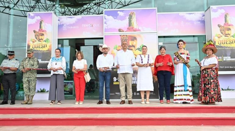 Da inicio décima edición de "Las Fiestas del Queso" en Tenosique