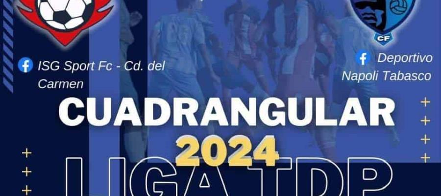 Napoli Tabasco participará en cuadrangular contra equipos de 3ra división de Campeche