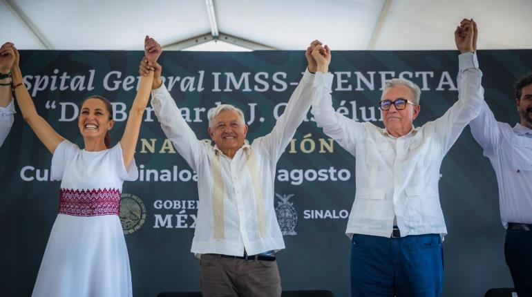 AMLO y Sheinbaum defienden a Rocha Moya ante señalamientos de presuntos vínculos con la delincuencia