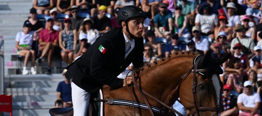 Emiliano Hernández concluye en 4to lugar de pentatlón moderno 