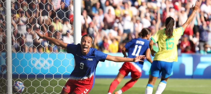 EE. UU. vence a Brasil y se queda con el oro en futbol femenil 