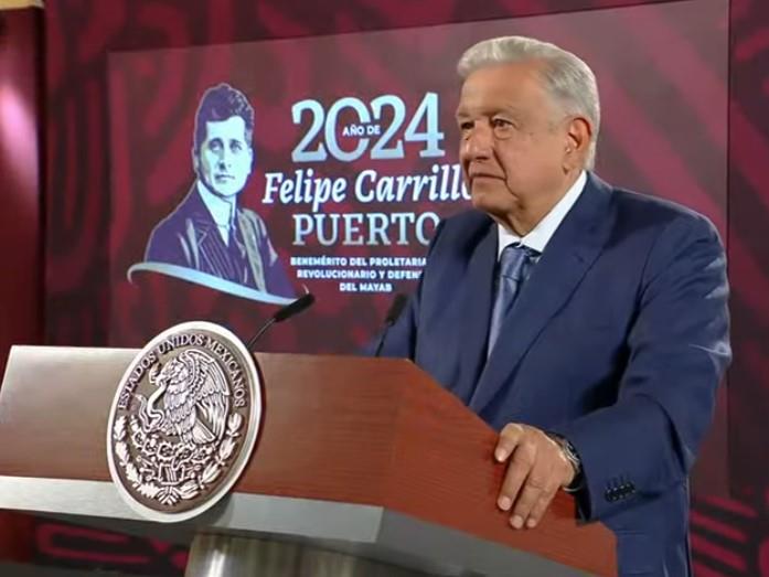 Celebra AMLO que Tribunal Electoral avalara triunfo de Sheinbaum