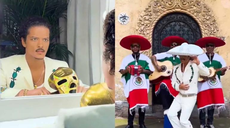 Bruno Mars se despide de México con video que distingue la cultura del país