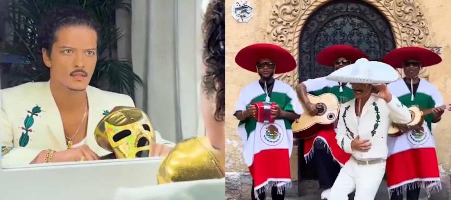 Bruno Mars se despide de México con video que distingue la cultura del país