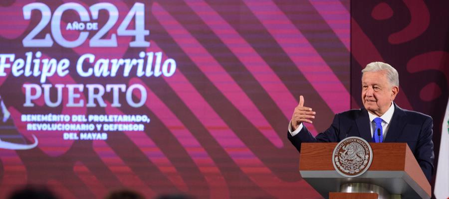 Obrador evita referirse a reelección de Alito como dirigente del PRI