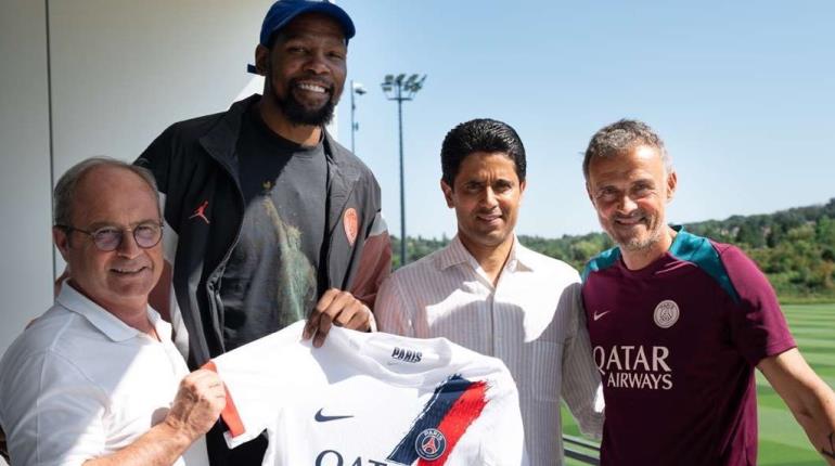 Kevin Durant se convierte en accionista del PSG