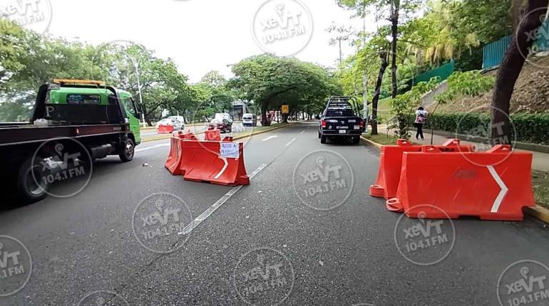 Este jueves cierran carril en Ruiz Cortines por trabajos