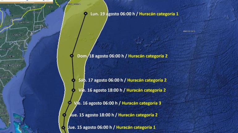 Ernesto se convierte en huracán en el Atlántico