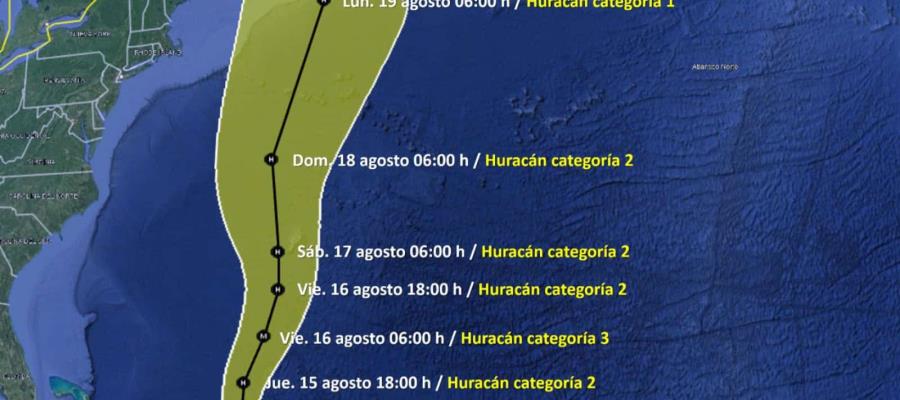 Ernesto se convierte en huracán en el Atlántico