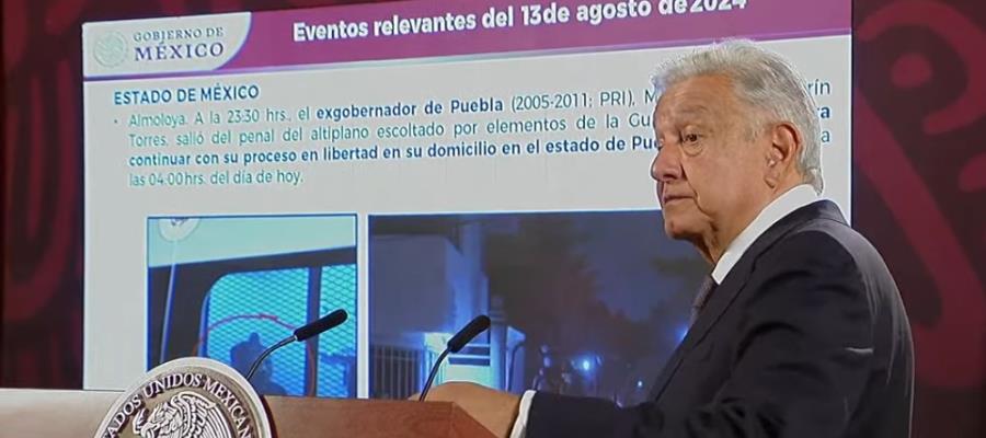 Gobierno federal pagó multa por retrasar liberación de Mario Marín: Obrador