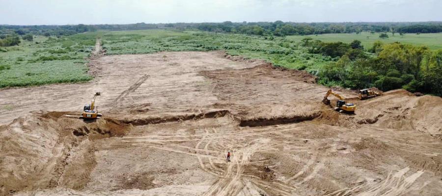 Retirarán Conagua y Centro, 150 mil metros cúbicos de tierra en escotadura El Censo