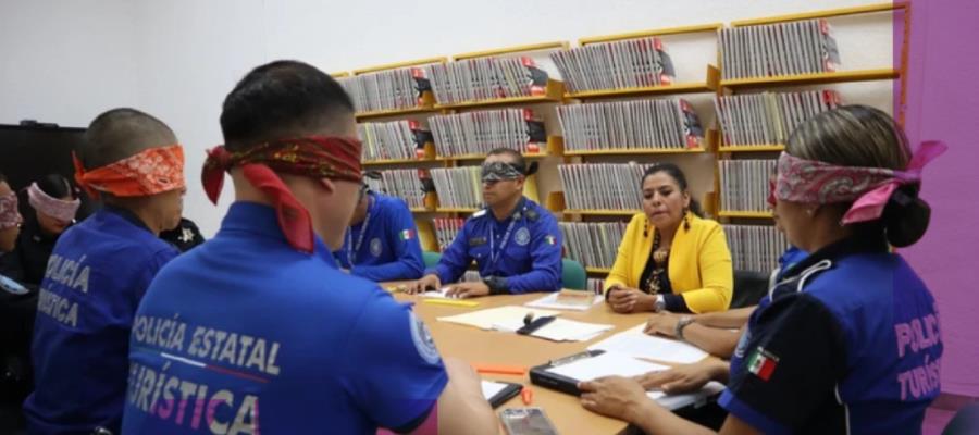 Aguascalientes capacita a policías para dar atención a PCD