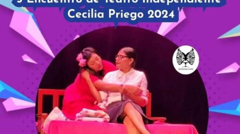 Inicia Encuentro de Teatro Independiente Cecilia Priego con la obra ´No tocar´