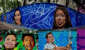 Murales en CDMC celebran a paratletas mexicanos que nos representarán en París 2024