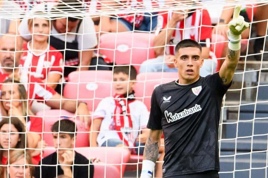 Portero mexicano Alex Padilla debuta como titular con Athletic de Bilbao