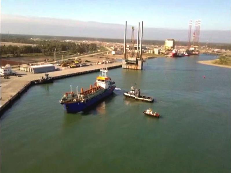 Cierran puertos del golfo de México por frente frío no. 1