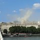 Se registra incendio en Somerset House, Londres