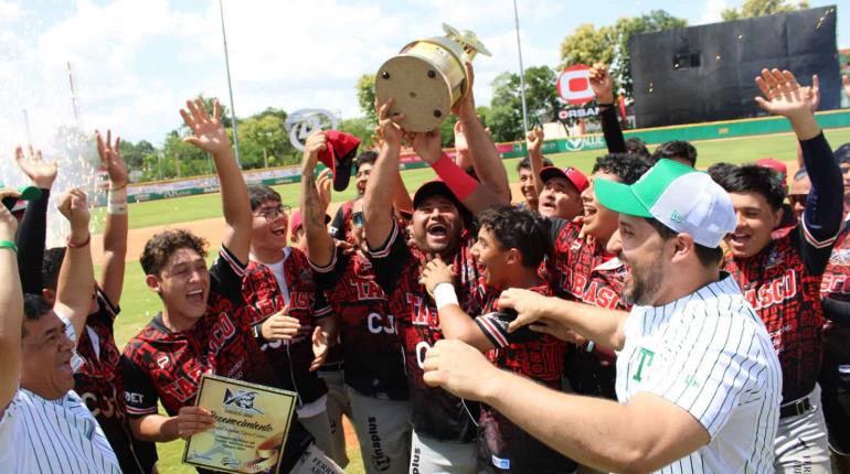 Tabasco, campeón nacional de beisbol 15-16 años