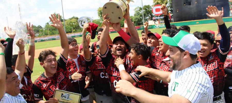 Tabasco, campeón nacional de beisbol 15-16 años