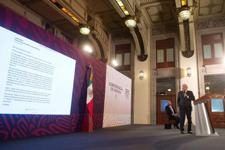 Financiamiento a Mexicanos Contra la Corrupción, es ofensivo para México: AMLO en carta a Biden