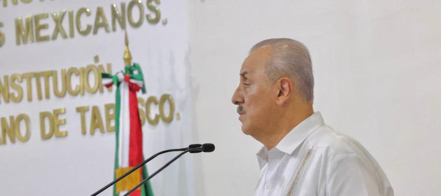 Reducción de mil 700 mdp en deuda pública de Tabasco, presume Merino