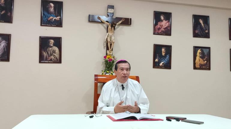 "Entre más personas sanas existan, habrá menos violencia": Obispo de Tabasco