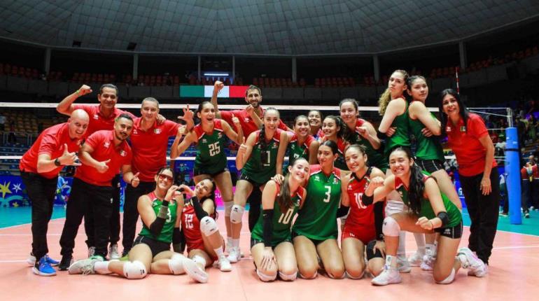 México gana en debut de la Copa Panamericana de Voleibol de Sala